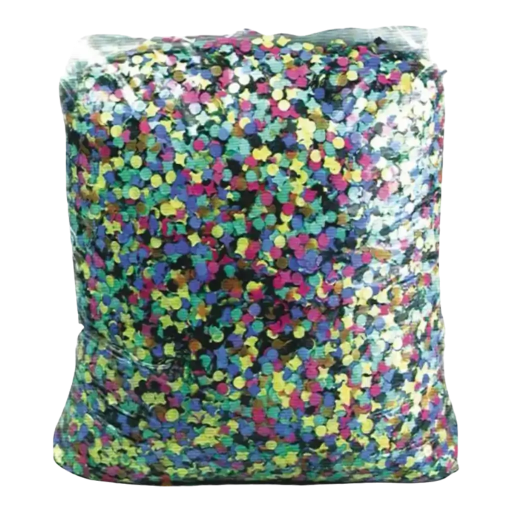 Sac de 10kg Confettis Multicolores
