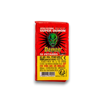 Petard Demon® Magnum ( Mammouth 3 ) (Paquet de 4) - Sparklers Club