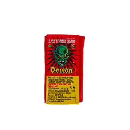 Pétard DÉMON® SLIM®  (paquet de 5)