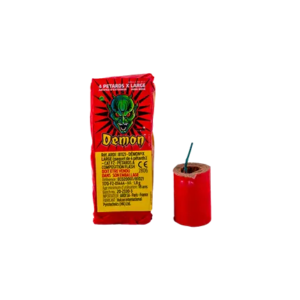 Pétard DÉMON® XLARGE (paquet de 4)