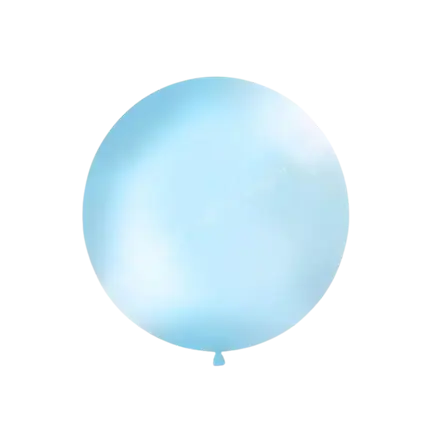 Ballon géant 100cm Bleu clair