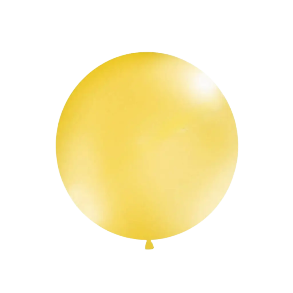 Ballon géant 100cm Gold Métallique 