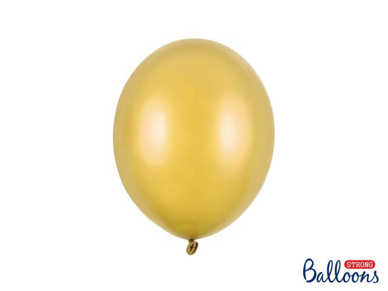 Lot de 100 Ballons Or métallique