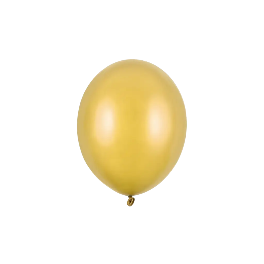 Lot de 100 Ballons Or métallique