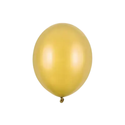 Lot de 100 Ballons Or métallique