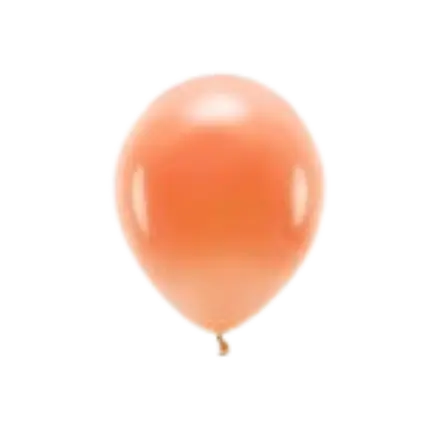 Lot de 100 Ballons de Baudruche Biodégradable Orange 