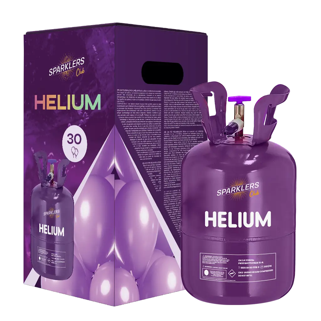 Bouteille Hélium jetable 30 Ballons (0,20m3) 