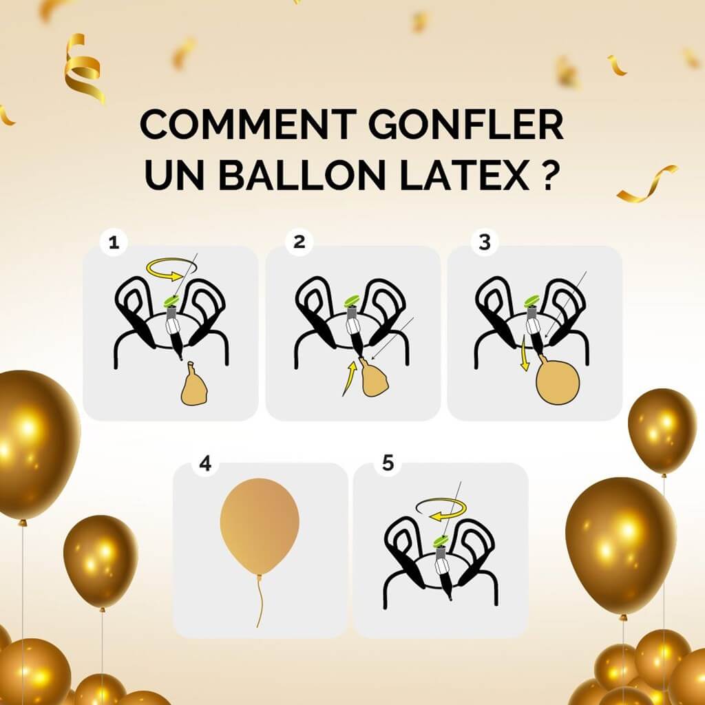 Bouteille Hélium jetable 30 Ballons (0,20m3) 
