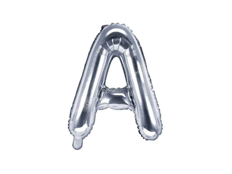 Ballon Lettre A argent - 35cm