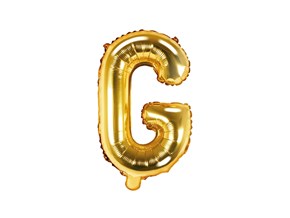 Ballon Lettre O métal doré 35cm - Dragées Anahita