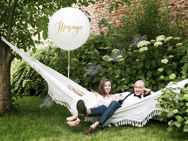 Ballon Géant 100cm Mariage
