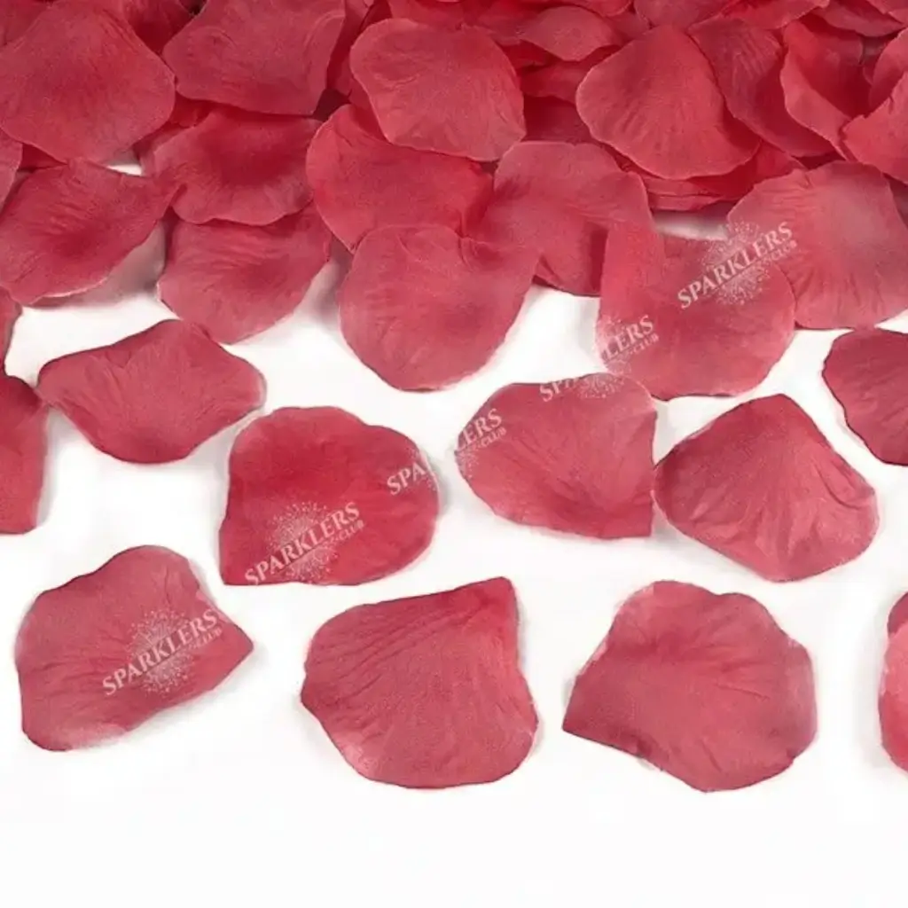 Canon confettis 60cm pétales roses couleur rouge