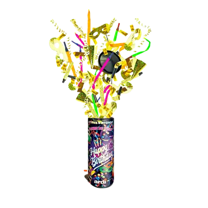 Bombe de table cotillons