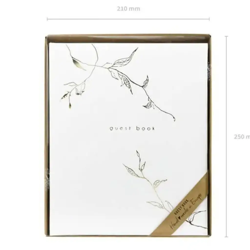  Livre d&#39;or mariage blanc 22 pages 