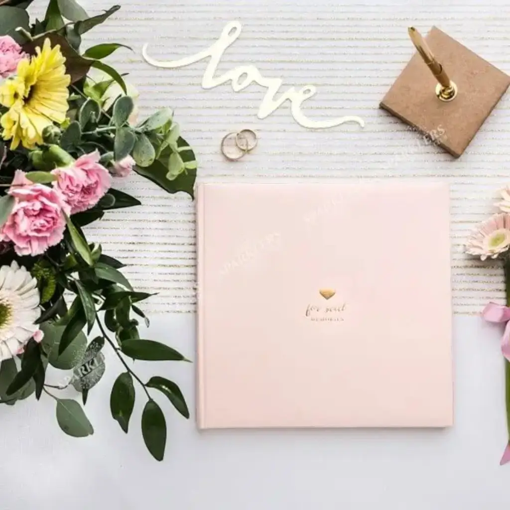 Livre d&#39;or mariage rose 22 pages (For sweet memories)
