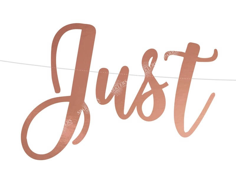 Udo Schmidt Streudeko Konfetti „Just Married“ – Rose Gold/Weiß, 3 Sorten, Ca. 28 G