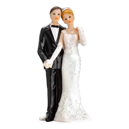 Figurine mariage Jeune couple