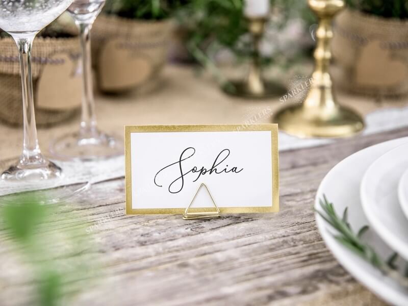Lot De 10 Porte-cartes De Table En Bois Avec 10 Cartes En Papier Kraft Etiquettes Alimentaires Porte Nom Porte Carte Pour Fete De Mariage Porte Memo Pour Bureau Maison
