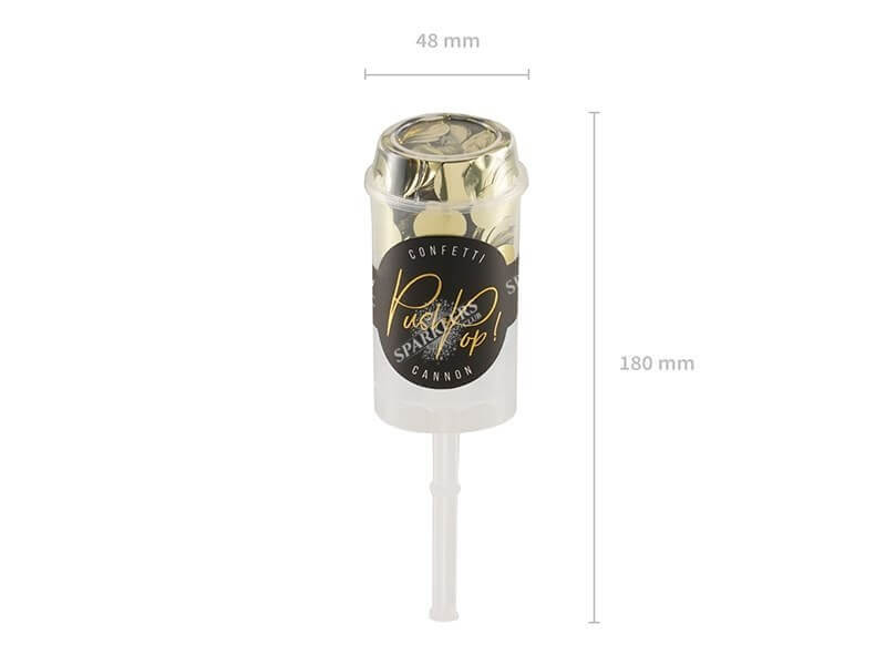 Confettis push pop or