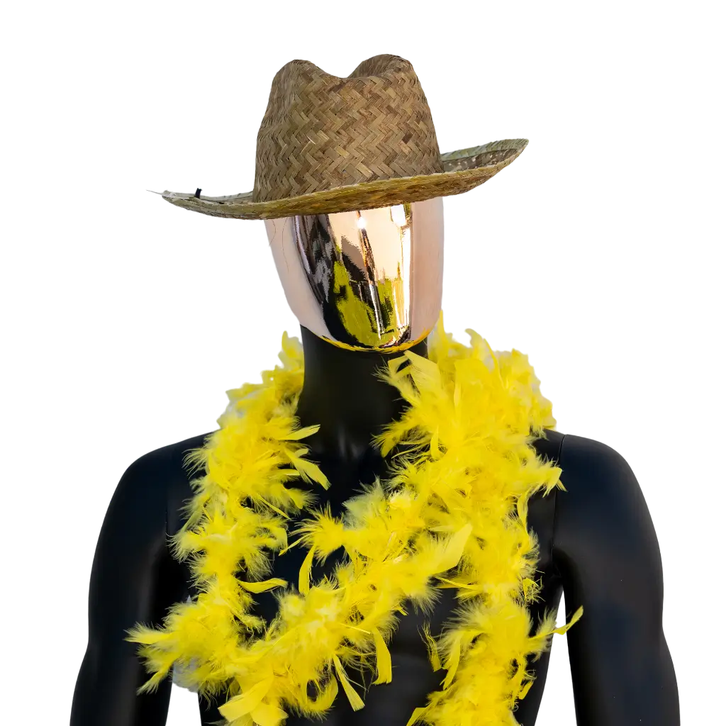 Boa Jaune en Plumes