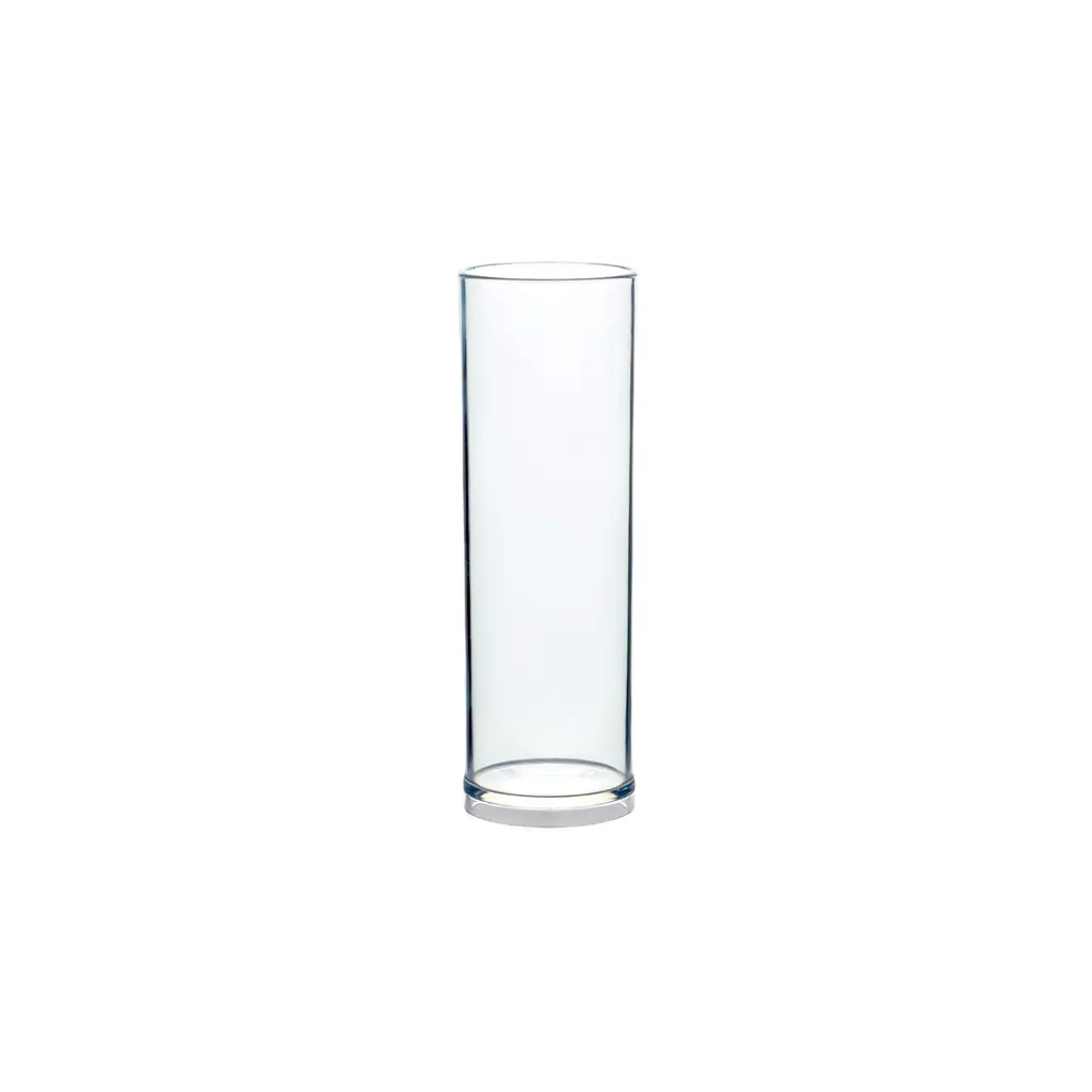 Verre tube incassable Transparent 22cl