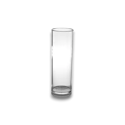 Verre tube incassable Transparent 22cl 