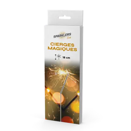 Cierge magique chiffre 7