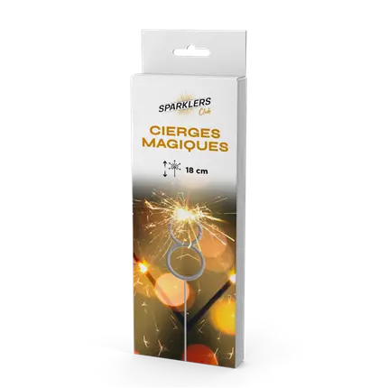 Cierge magique chiffre 8