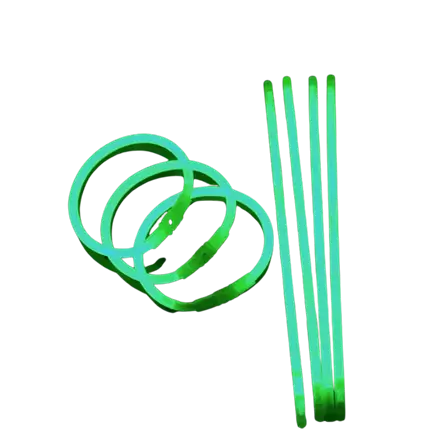 100 Bracelet lumineux vert