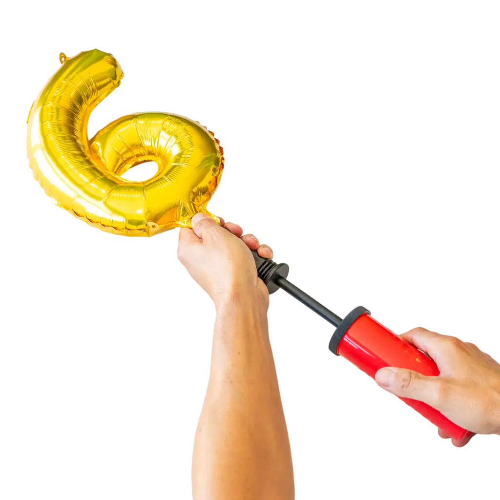 Pompe à main pour ballons