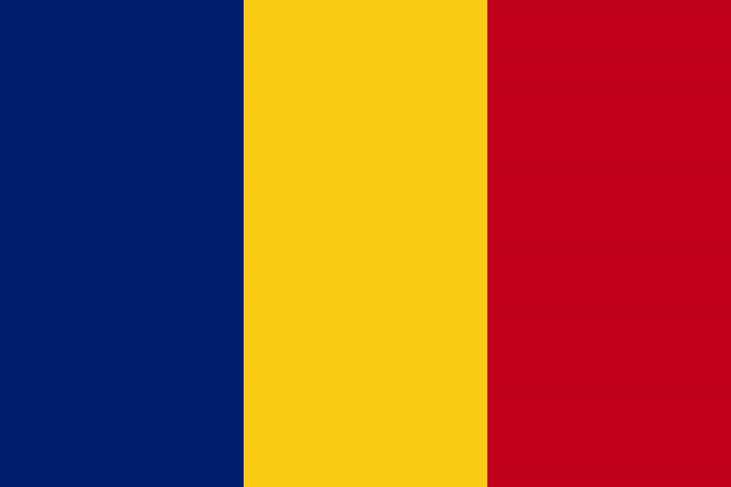 Drapeau Roumanie 90x150cm