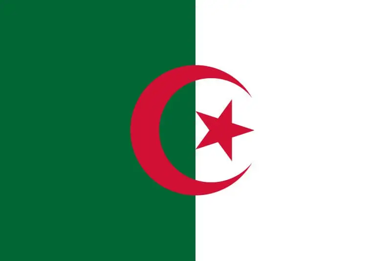 Drapeau Algérie 90x150cm