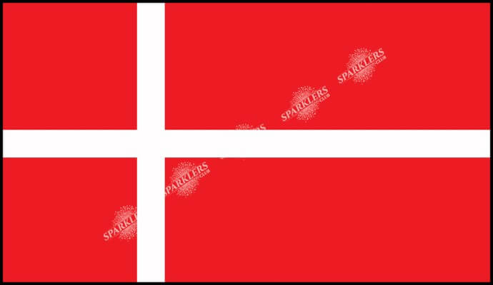 90 X 150cm Drapeau Danois Du Danemark Drapeau National Polyester Polyester Décoration Extérieure | FR