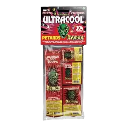  Sélection de pétards démon Ultracool (300 pétards) 