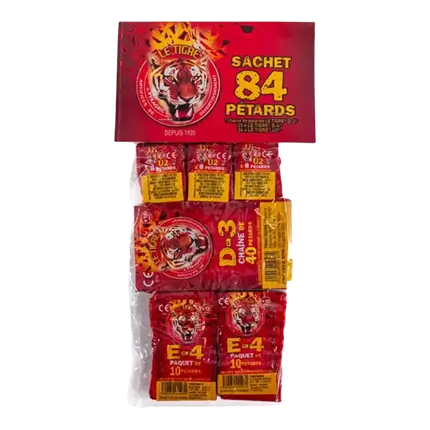 SACHET LE TIGRE® N°1 (84 Pétards)