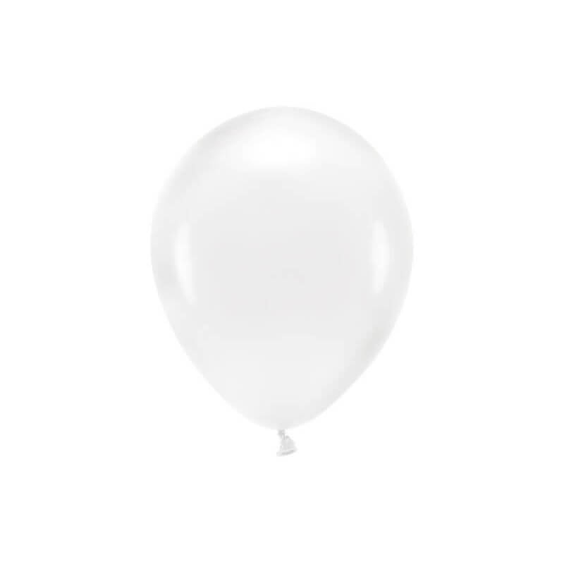 Lot de 100 Ballons de Baudruche Biodégradable Transparents 