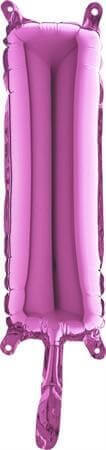 Ballon Lettre I Rose - 35cm