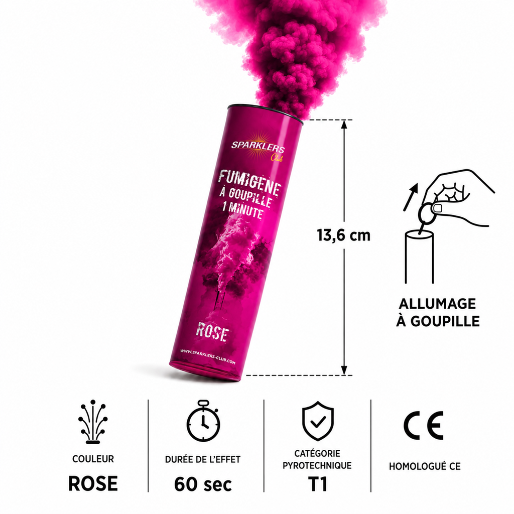 fumigene-rose