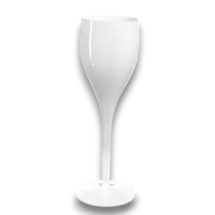 Flûte à Champagne Blanche 12cl 