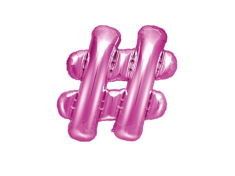 Ballon # Rose 35cm