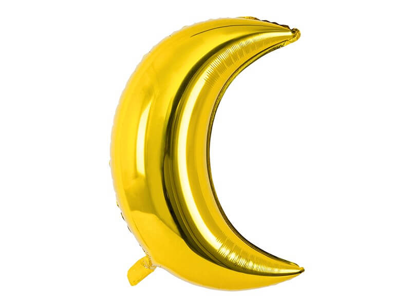 Ballon en forme de Lune en Or 61cm