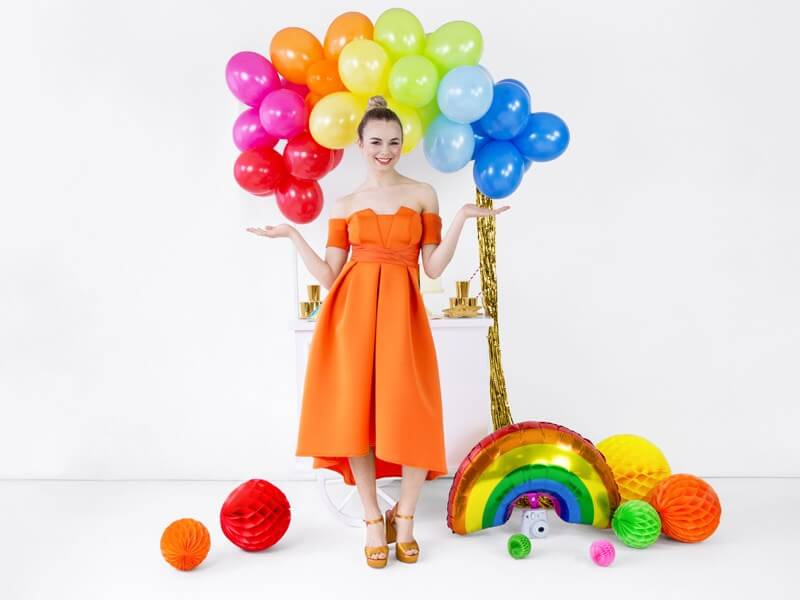 Ballon Géant Arc en Ciel 73x45cm