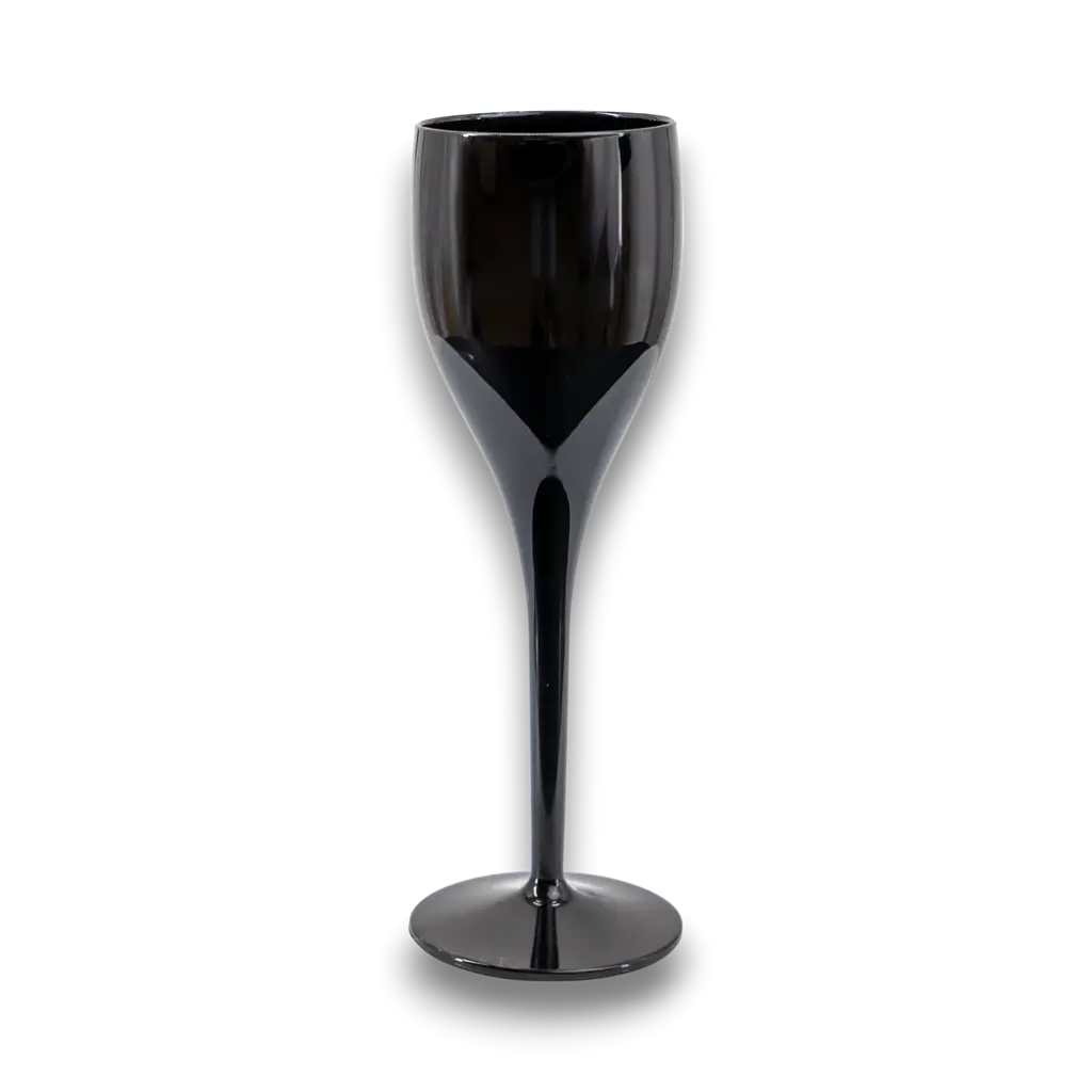 Flûte à Champagne Noire 12cl 