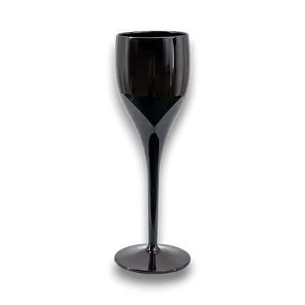 Flûte à Champagne Noire 12cl 