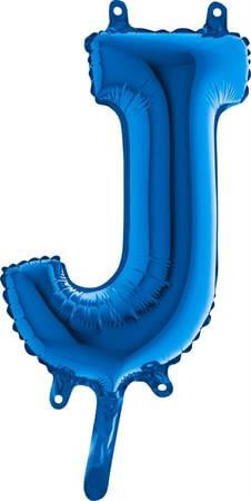 Ballon Lettre J Bleu - 35cm