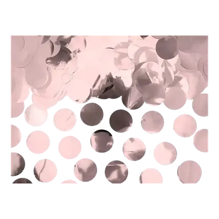 Confettis ronds Or Rose (15gr)