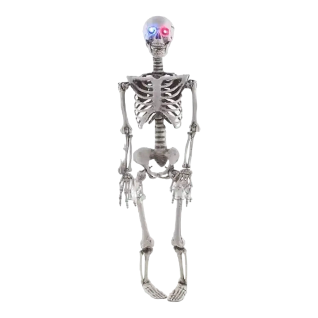 Suspension squelette lumineux 90cm