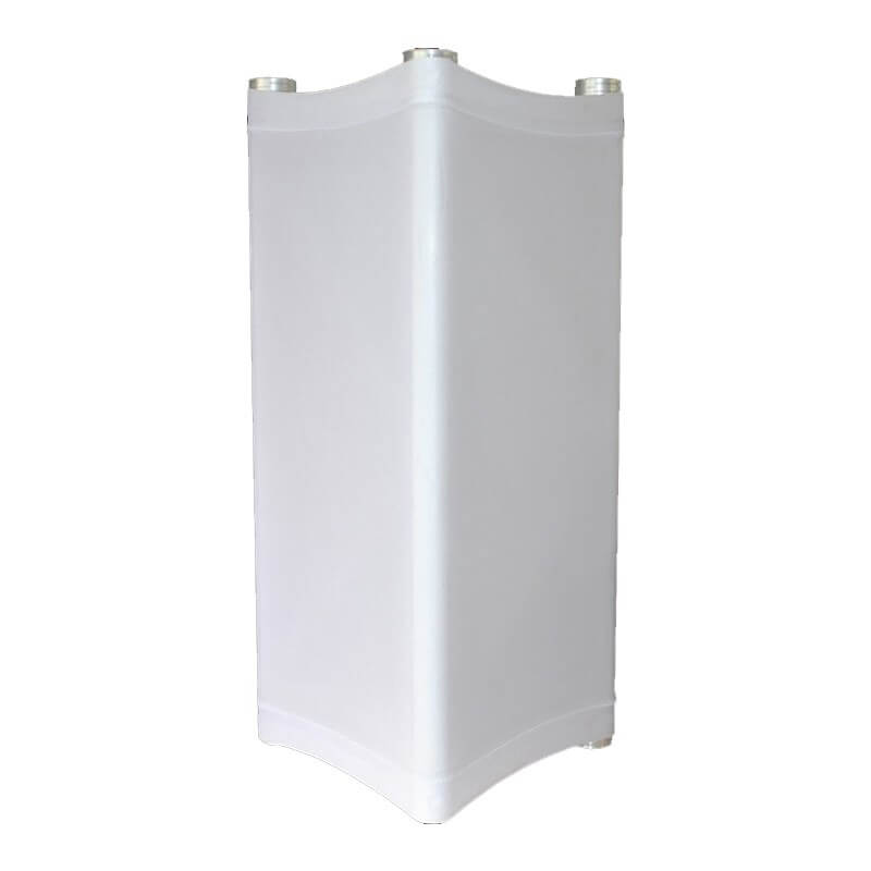 HOUSSE DE TOTEM EN LYCRA BLANCHE (CARRE) 2M