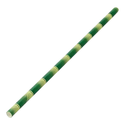 Paille papier bambou 20cm /ø6mm (250 pcs)