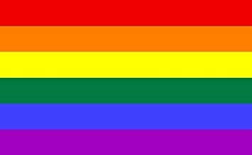 Drapeau Arc en Ciel LGBT+ 90x150cm : Drapeau autres pays sur Sparklers Club